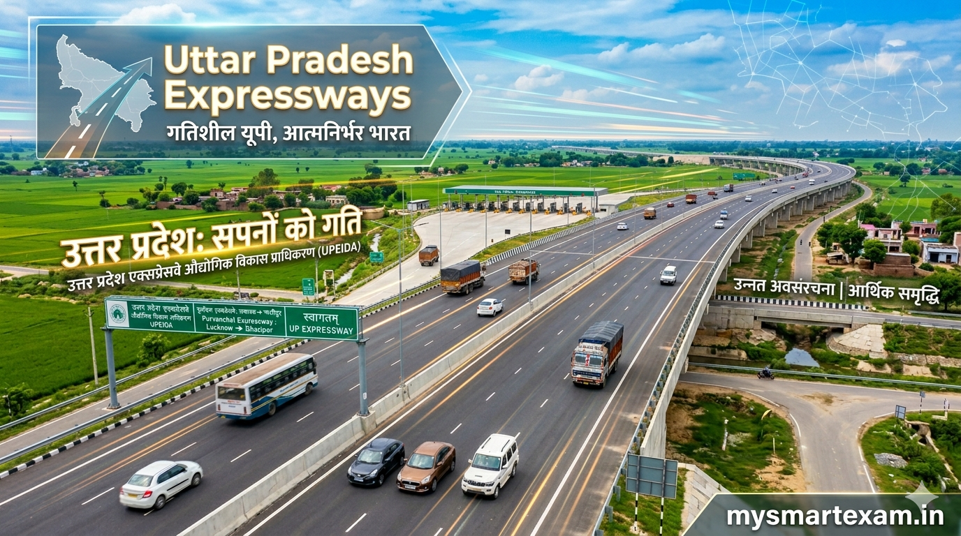 Uttar-Pradesh-Express-way उत्तर प्रदेश के एक्सप्रेस-वे