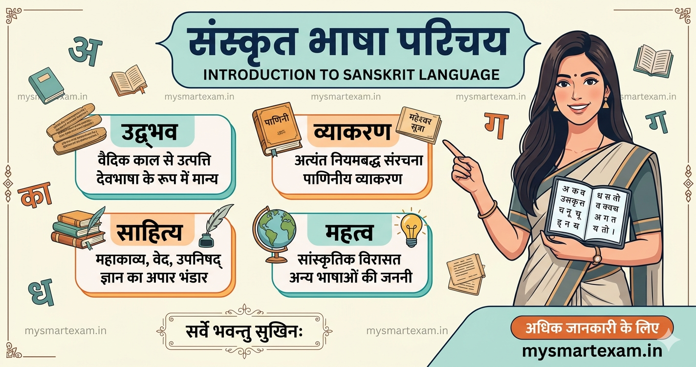 संस्कृत भाषा परिचय | Sanskrit Bhasha Prichaya