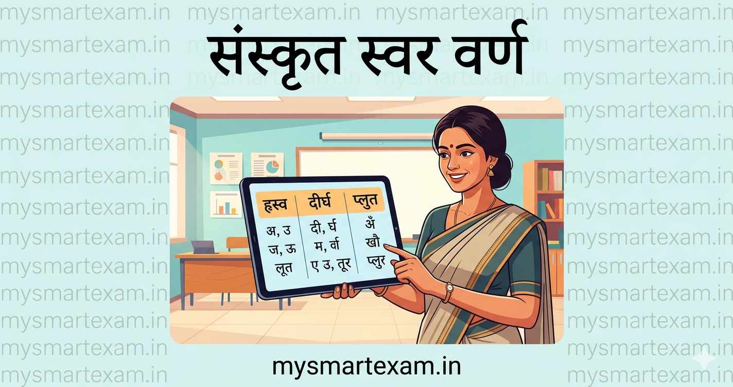 संस्कृत स्वर वर्ण के भेद | Sanskrit Svar Varn