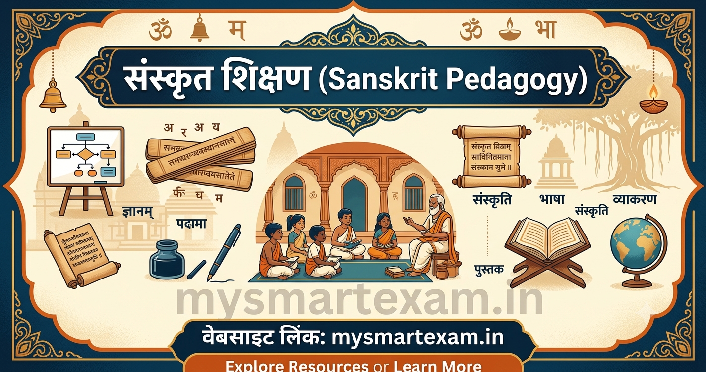 संस्कृत शिक्षण शास्त्र | Sanskrit Pedagogy