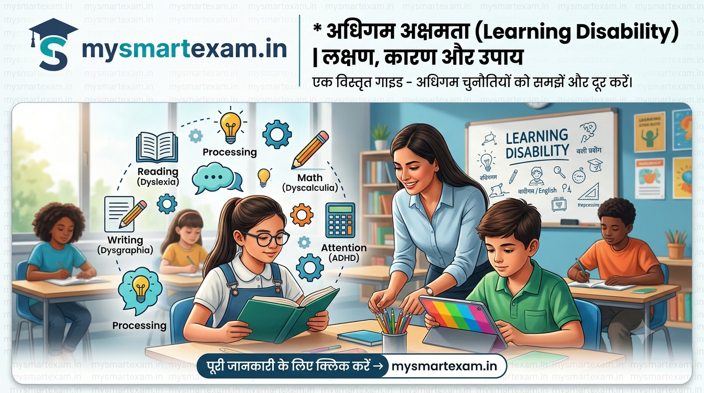अधिगम अक्षमता (Learning Disability)